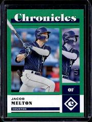 Jacob Melton [Green] #14 Baseball Cards 2023 Panini Chronicles Prices