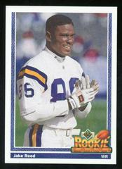 Jake Reed (Rookie Force) #646 Football Cards 1991 Upper Deck Prices