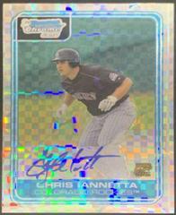 Chris Iannetta [Xfractor Autograph] #BC229 Baseball Cards 2006 Bowman Chrome Prospects Prices