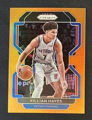 Killian Hayes [Orange Prizm] Basketball Cards 2021 Panini Prizm Prices