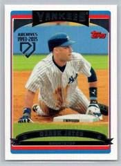 Derek Jeter [2006 Blue Foil] Baseball Cards 2017 Topps Archives Derek Jeter Retrospective Prices