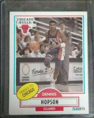 Dennis Hopson Basketball Cards 1990 Fleer Prices