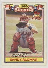 Sandy Alomar, Jr Baseball Cards 1991 Topps Glossy Rookies Prices