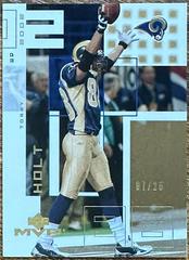 Torry Holt [Gold] #225 Football Cards 2002 Upper Deck MVP Prices