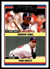 Andruw Jones, John Smoltz #UH294 Baseball Cards 2006 Topps Updates & Highlights Prices