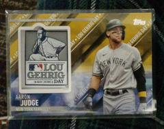 Aaron Judge [Gold] #SEP-AJU Baseball Cards 2022 Topps Update Special Event Patch Relics Prices