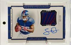 Saquon Barkley Football Cards 2018 National Treasures Rookie Gloves Signatures Prices