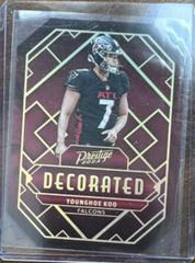 Younghoe Koo #D-2 Football Cards 2023 Panini Prestige Decorated Prices