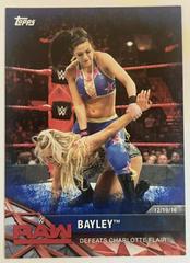 Bayley [Blue] #WWE-19 Wrestling Cards 2017 Topps WWE Women's Division Matches & Moments Prices