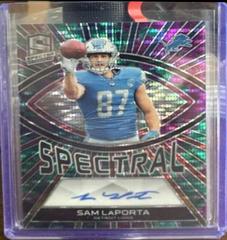 Sam LaPorta [Celestial] #12 Football Cards 2023 Panini Spectra Spectral Signature Prices