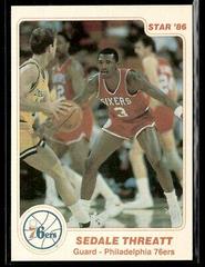 Sedale Threatt Basketball Cards 1985 Star Prices