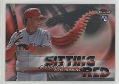 Rhys Hoskins Baseball Cards 2018 Topps Finest Sitting Red Prices