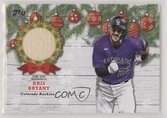 Kris Bryant Baseball Cards 2022 Topps Holiday Relics Prices