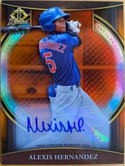 Alexis Hernandez [Autograph Orange] #BI-17 Baseball Cards 2023 Bowman Invicta Prices