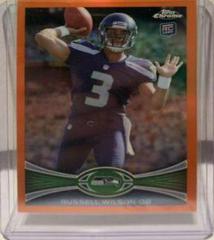 Russell Wilson [Orange] #165 Football Cards 2012 Topps Prices