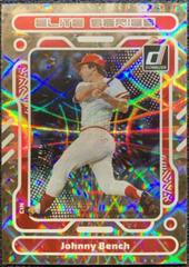 Johnny Bench [Gold] #E1 Baseball Cards 2023 Panini Donruss Elite Series Prices