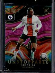 Joe Aribo [Pink] #19 Soccer Cards 2022 Panini Select Premier League Unstoppable Prices