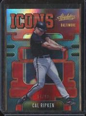 Cal Ripken [Red] #I-8 Baseball Cards 2021 Panini Absolute Icons Prices