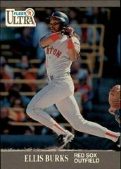 Ellis Burks #30 Baseball Cards 1991 Ultra Prices