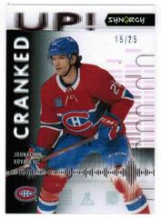 Johnathan Kovacevic [Pink] #CU-JK Hockey Cards 2022 Upper Deck Synergy Cranked Up Prices