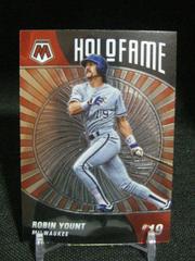 Robin Yount #HF-9 Baseball Cards 2022 Panini Mosaic Holofame Prices
