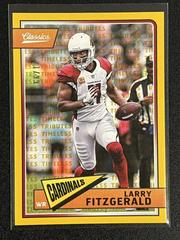 Larry Fitzgerald [Timeless Tributes Gold] #3 Football Cards 2018 Panini Classics Prices