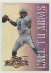 Steve McNair [Purple] #13 Football Cards 1998 Leaf Rookies & Stars Crusade Prices
