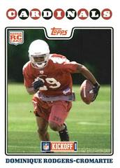 Dominique Rodgers Cromartie #211 Football Cards 2008 Topps Kickoff Prices