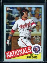 Juan Soto #85TC-3 Baseball Cards 2020 Topps Chrome 1985 Prices