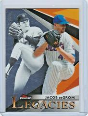Jacob deGrom, Tom Seaver #FL-JD Baseball Cards 2021 Topps Finest Legacies Prices