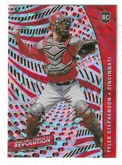 Tyler Stephenson [Fractal] #4 Baseball Cards 2021 Panini Chronicles Revolution Prices