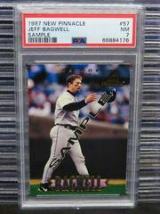 Jeff Bagwell #57 Baseball Cards 1997 New Pinnacle Prices