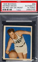 George Mikan [No Red Ink] Basketball Cards 1948 Bowman Prices