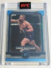 Robert Whittaker [Sapphire] #22 Ufc Cards 2019 Topps UFC Museum Collection Prices