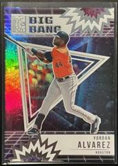 Yordan Alvarez Baseball Cards 2022 Panini Capstone Big Bang Prices