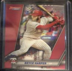 Bryce Harper [Red Refractor] #56 Baseball Cards 2019 Bowman's Best Prices