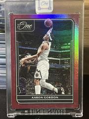 Aaron Gordon [Red] #57 Basketball Cards 2021 Panini One and One Prices