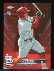 Tyler O'Neill [Red Refractor] #35 Baseball Cards 2018 Topps Chrome Prices