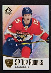 Anton Lundell #TR-18 Hockey Cards 2021 SP Authentic Top Rookies Prices