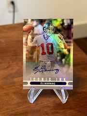 Eli Manning Football Cards 2022 Panini Absolute Iconic Ink Autographs Prices