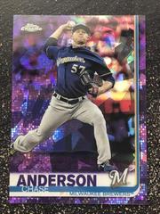 Chase Anderson [Purple Refractor] #5 Baseball Cards 2019 Topps Chrome Sapphire Prices