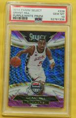 Grant Hill [Purple, White Prizm] Basketball Cards 2014 Panini Select Prices