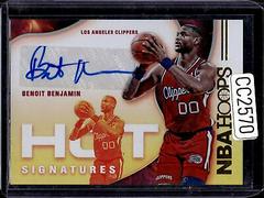 Benoit Benjamin [Hyper Gold] #HS-BNB Basketball Cards 2021 Panini Hoops Hot Signatures Prices