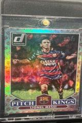 Lionel Messi [Red Soccer Ball] Soccer Cards 2015 Panini Donruss Pitch Kings Prices