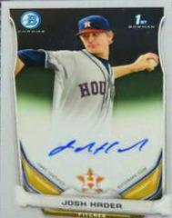 Josh Hader [Chrome] Baseball Cards 2014 Bowman Prospect Autograph Prices