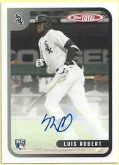 Luis Robert [Autograph] #838-A Baseball Cards 2020 Topps Total Prices