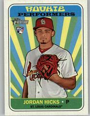 Jordan Hicks #RP-JH Baseball Cards 2018 Topps Heritage Rookie Performers Prices