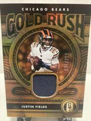Justin Fields Football Cards 2022 Panini Gold Standard Rush Prices