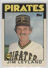 Jim Leyland Baseball Cards 1986 Topps Traded Tiffany Prices