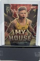 Jessica Andrade [Gold Vinyl] #7 Ufc Cards 2023 Panini Donruss Optic UFC My House Prices